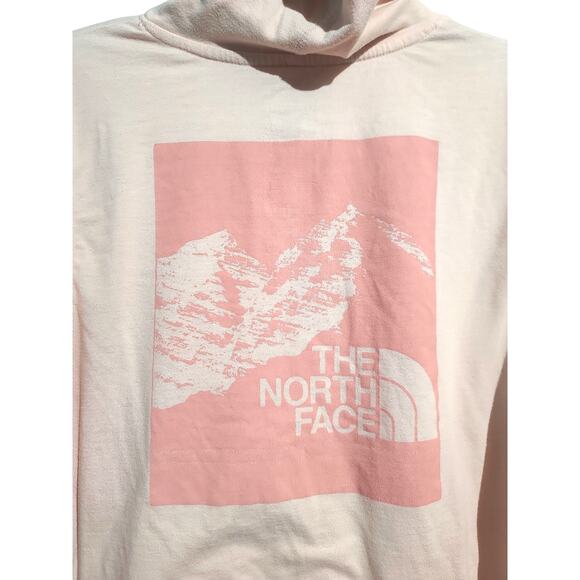 The North Face Pink Lightweight Hooded Shirt Size Large - Picture 3 of 6